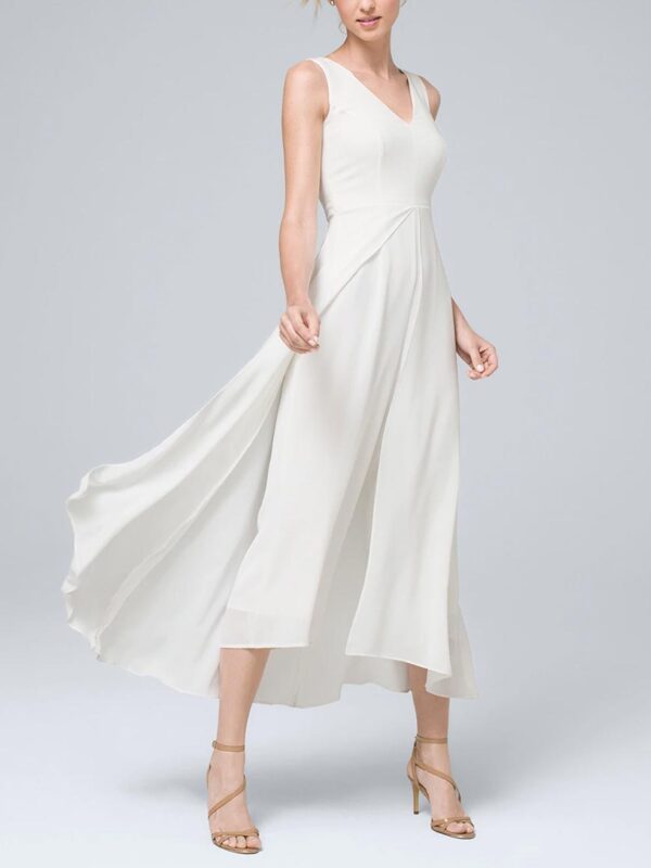 Ecru Stripe Lace Trim Tee